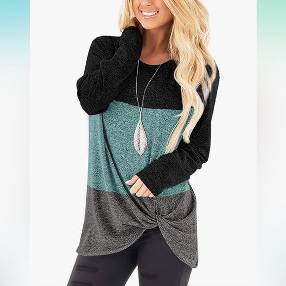 Twisted Top Tunic - Picture 1 of 3